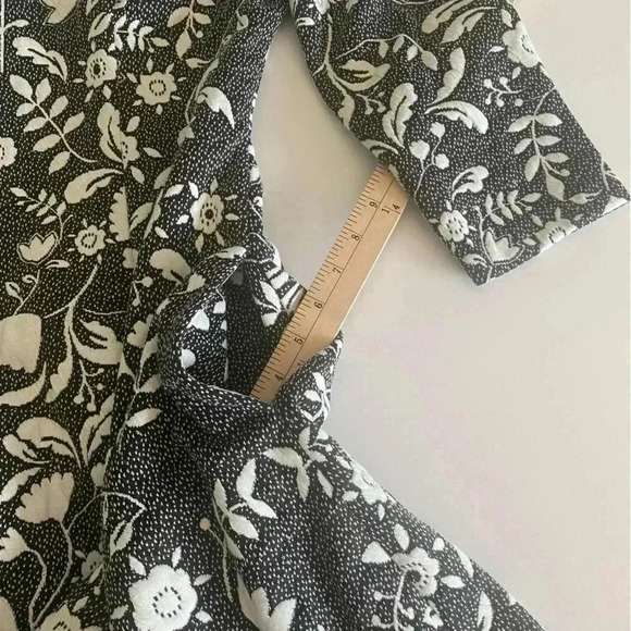 Eliza J Floral Jacquard Fit & Flare Dress - Picture 12 of 12